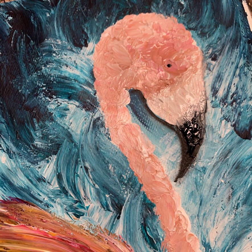 corso di pittura con i colori acrilici online con Luca Sansone